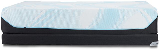 Tempur-pedic Luxebreeze Firm Low-profile Mattress Set