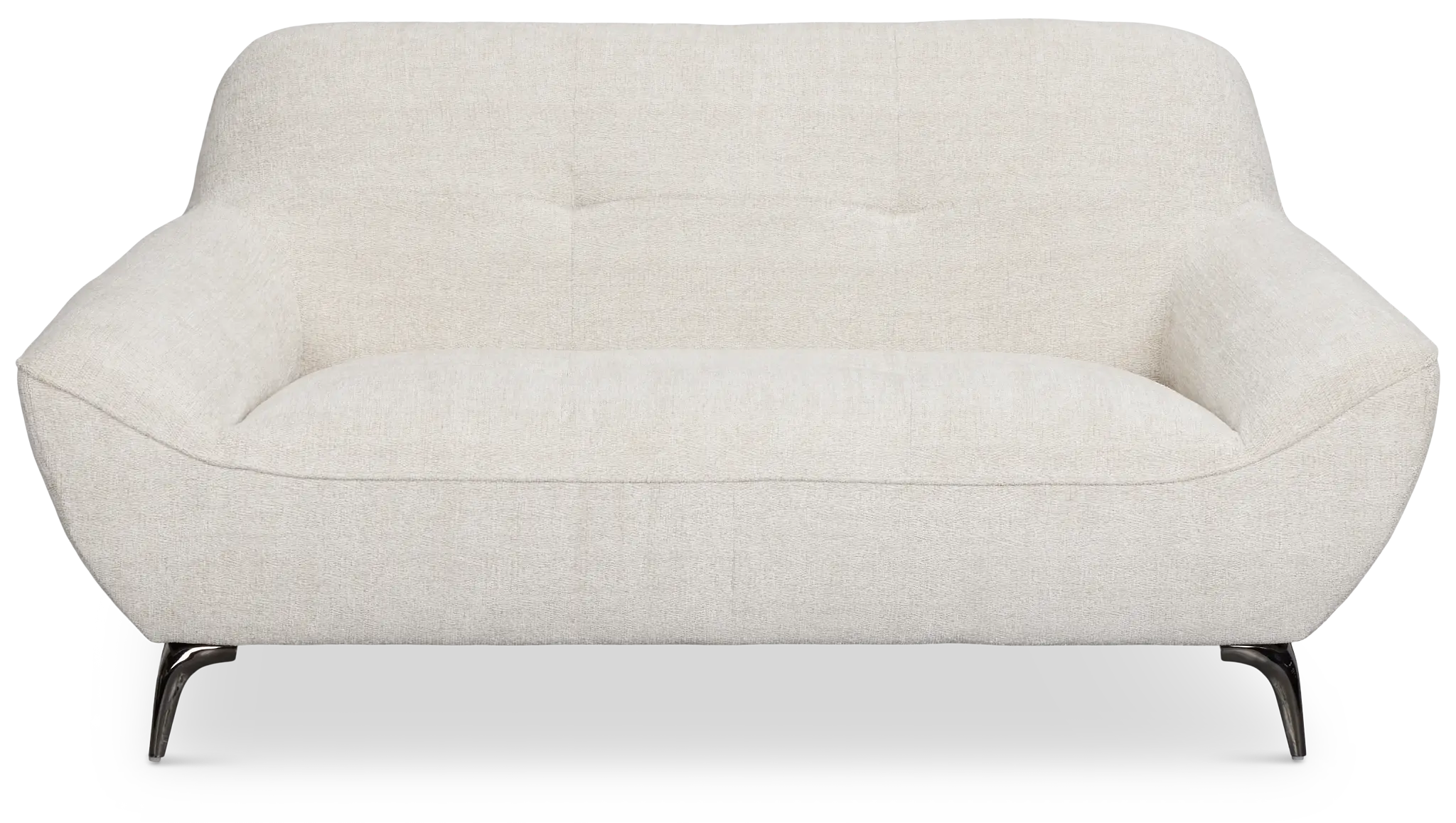 Zoey Light Beige Fabric Loveseat Zoey Light Beige Fabric Loveseat