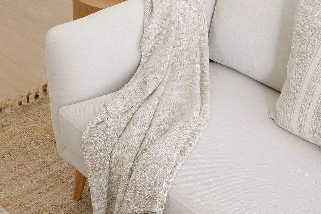 Rianan Ivory Throw