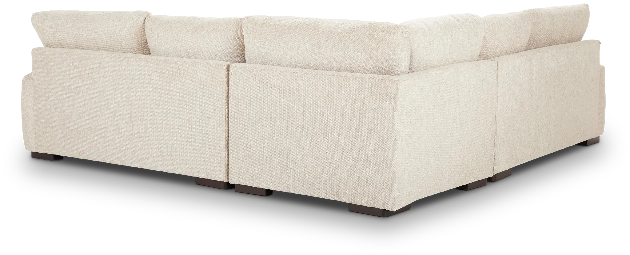 Alpha Beige Fabric Small Two-arm Sectional Alpha Beige Fabric Small Two-arm Sectional