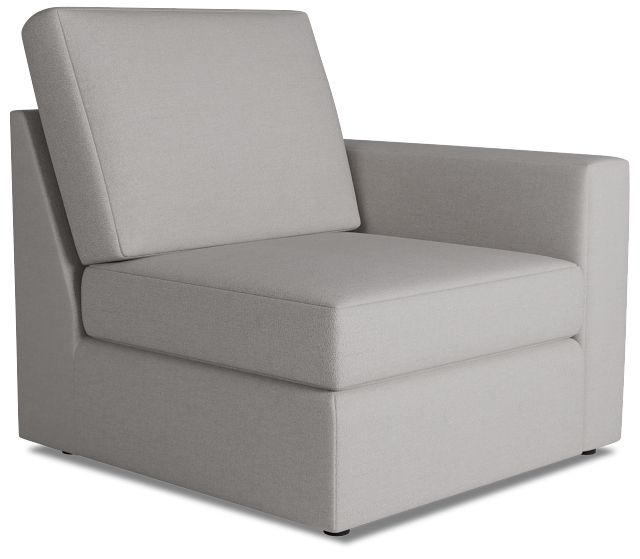 Citymod Light Gray Fabric Right Chair