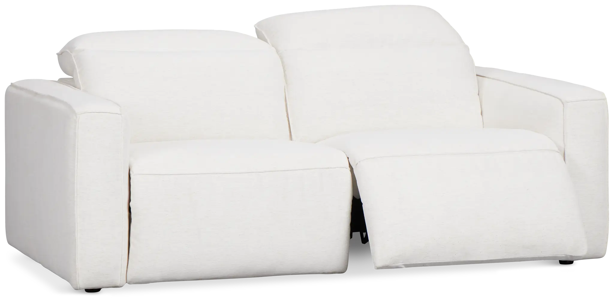 Ryland White Fabric Power Reclining Sofa Ryland White Fabric Power Reclining Sofa