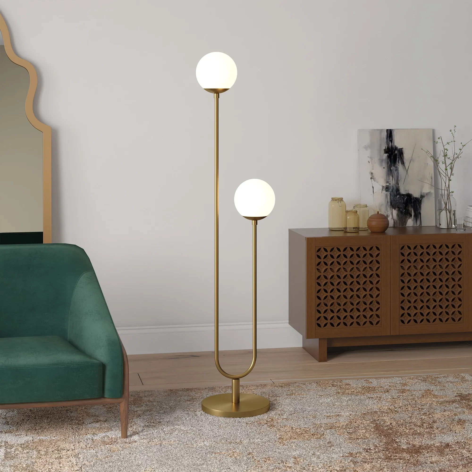 Sami Gold Floor Lamp
