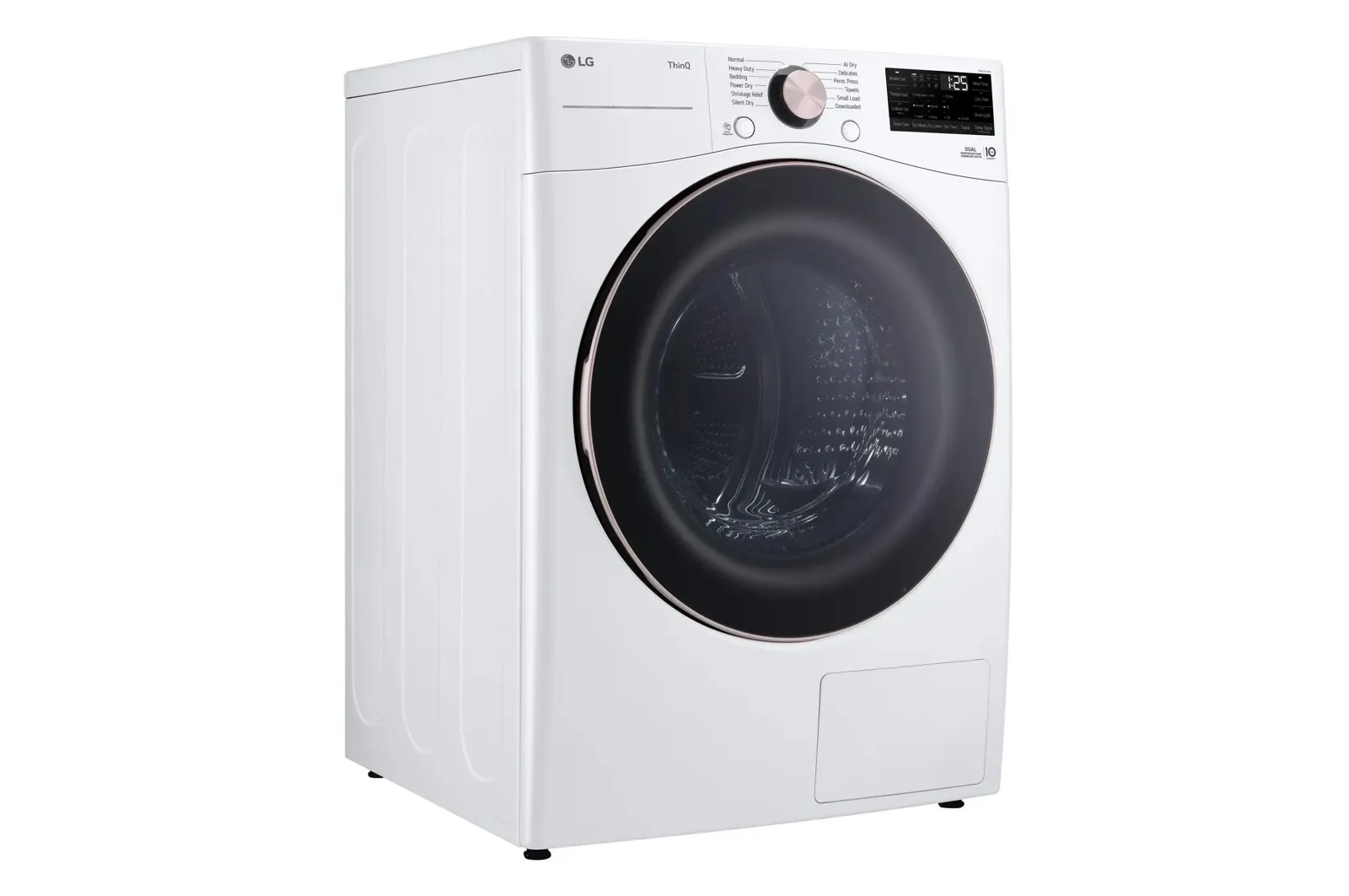 Lg 4002 Series White Front Load Electric Dryer