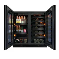 Xo Appliance 30 Series Beverage Center Black Stnl Steel Door Kit