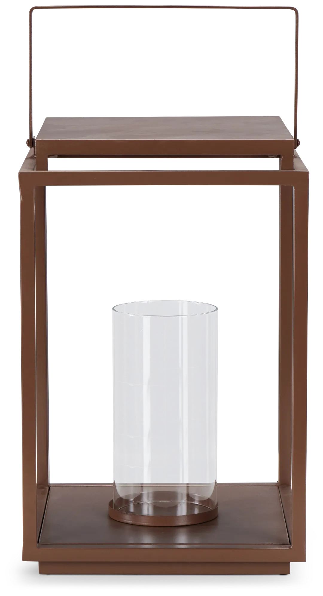 Kilia Brown Large Lantern