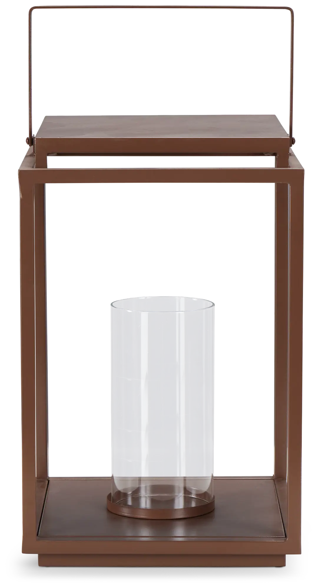 Kilia Brown Large Lantern Kilia Brown Large Lantern