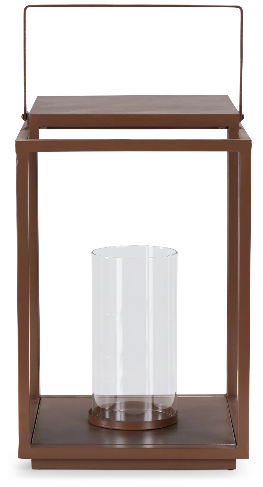 Kilia Brown Large Lantern