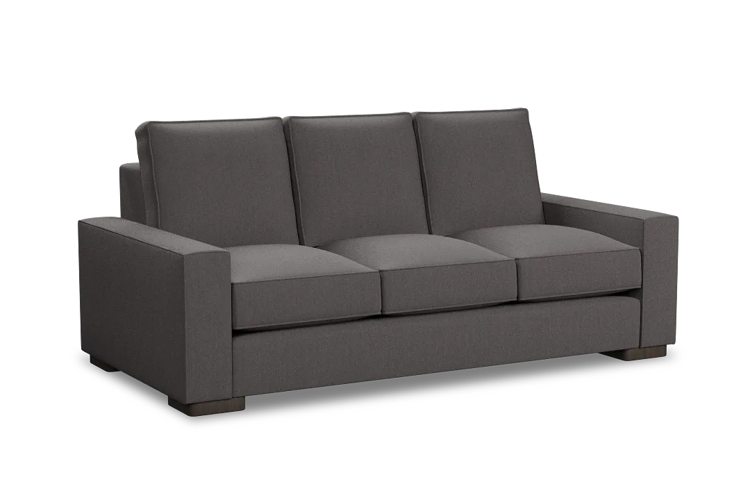 Edgewater Peyton Gray 84" Sofa W/ 3 Cushions