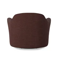 Four Hands Becky Brown Fabric Swivel Accent Chair