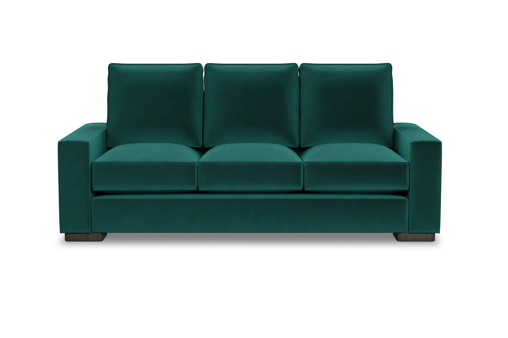 Edgewater Joya Green 84" Sofa W/ 3 Cushions Edgewater Joya Green 84" Sofa W/ 3 Cushions