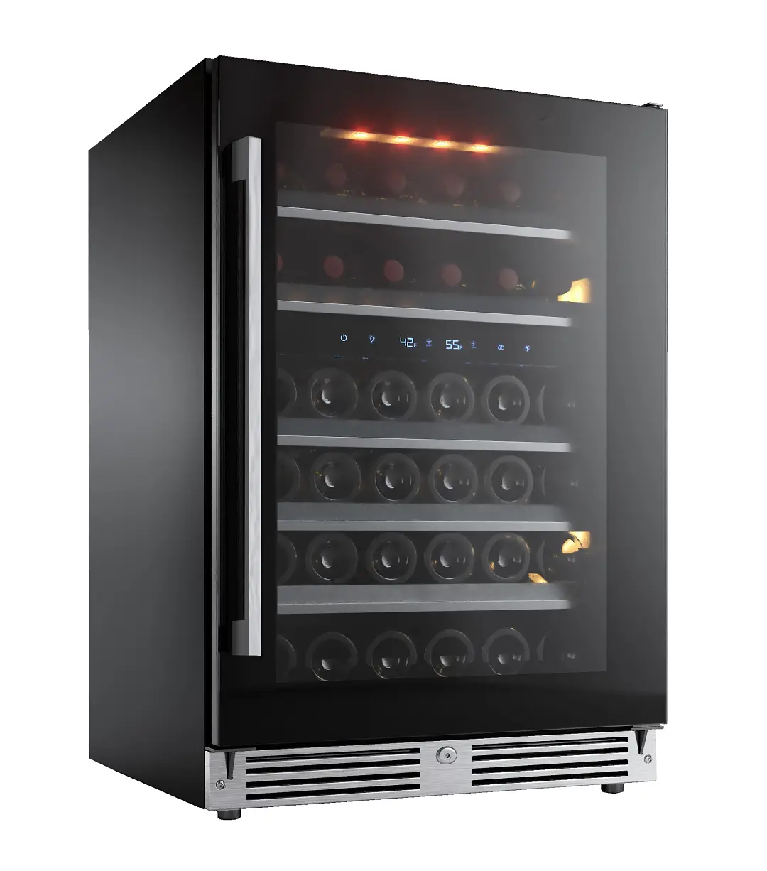 Xo Appliance 24 Series Wine Cooler Black Rt Hinge Wine Cooler Xo Appliance 24 Series Wine Cooler Black Rt Hinge Wine Cooler