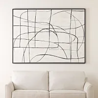 Franz Black Framed Wall Art