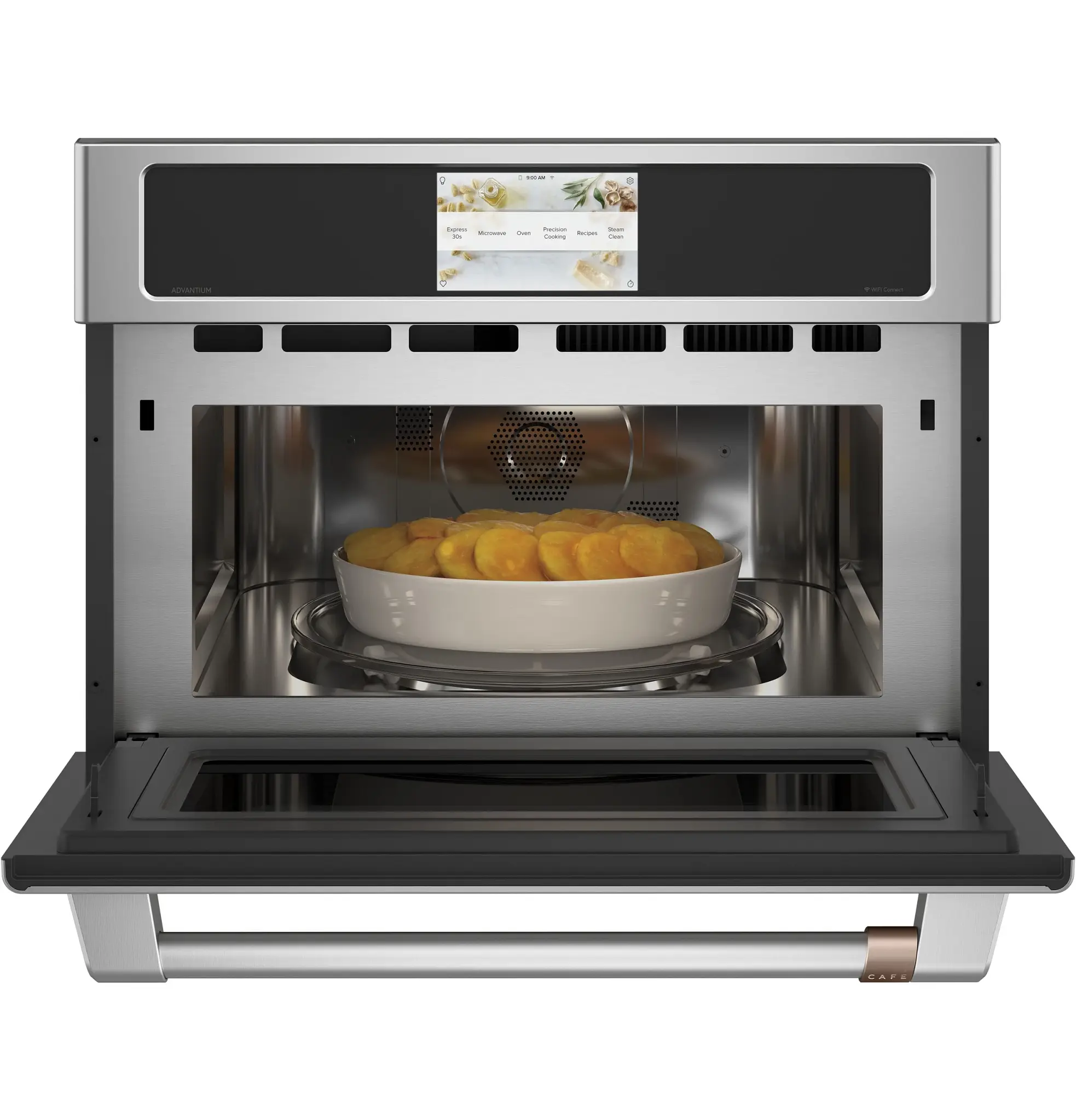 Cafe 912 Series Stainless Steel 27" Built-in Microwave Cafe 912 Series Stainless Steel 27" Built-in Microwave