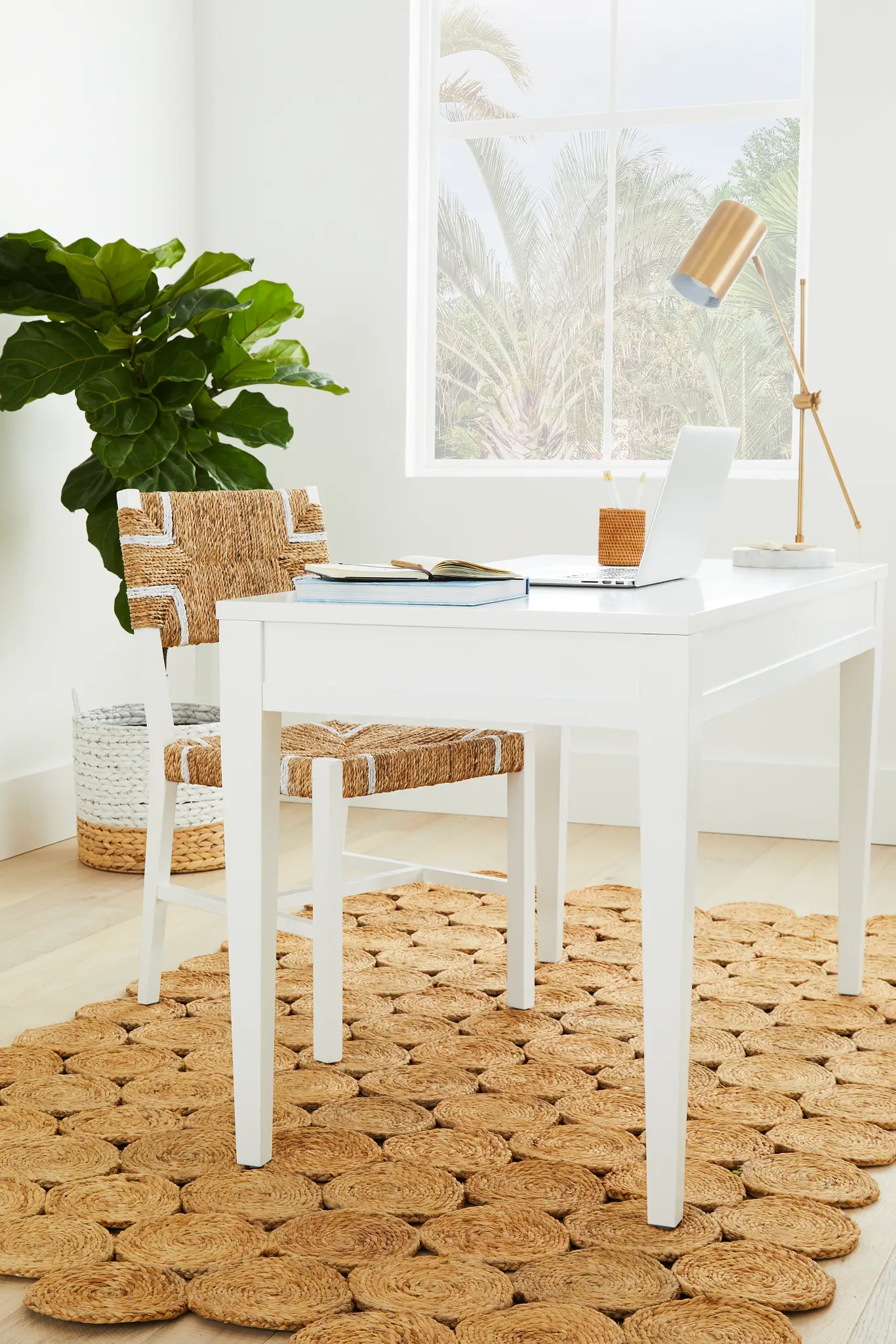 Nantucket White Writing Desk Nantucket White Writing Desk