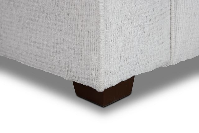 Avalon White Fabric Chair