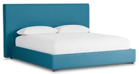 Grayton Joya Teal 54" Upholstered Platform Bed