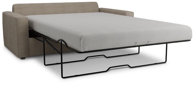 Siesta Victory Taupe Fabric Cooling Memory Foam Sleeper
