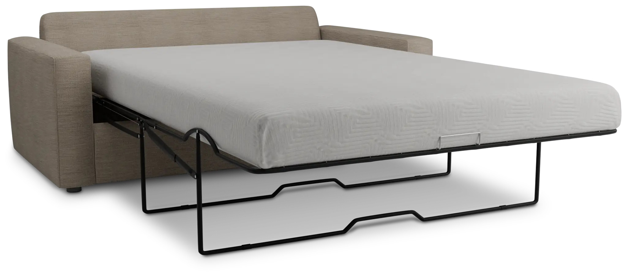 Siesta Victory Taupe Fabric Cooling Memory Foam Sleeper Siesta Victory Taupe Fabric Cooling Memory Foam Sleeper