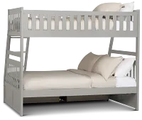 Charleston Gray Storage Bunk Bed