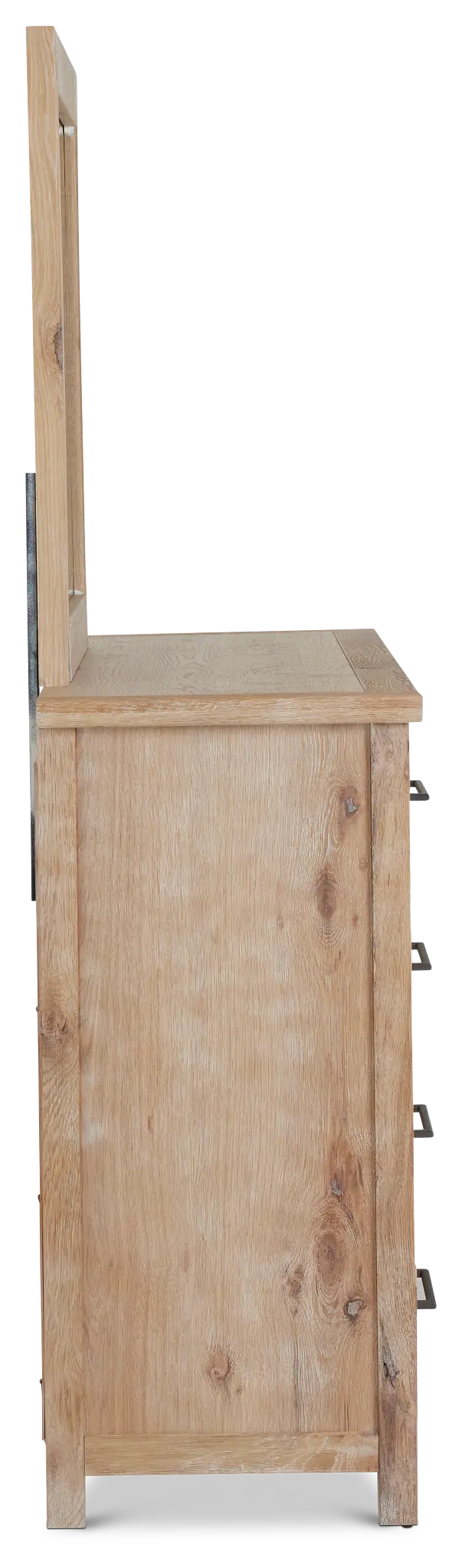 Salt Lake Light Tone Dresser & Mirror Salt Lake Light Tone Dresser & Mirror