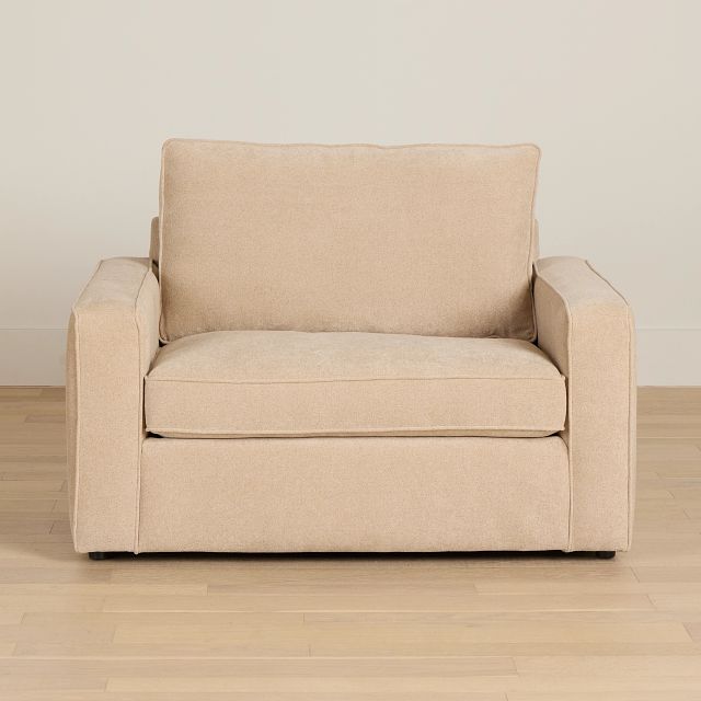 Siesta Elite Taupe Fabric Innerspring Sleeper