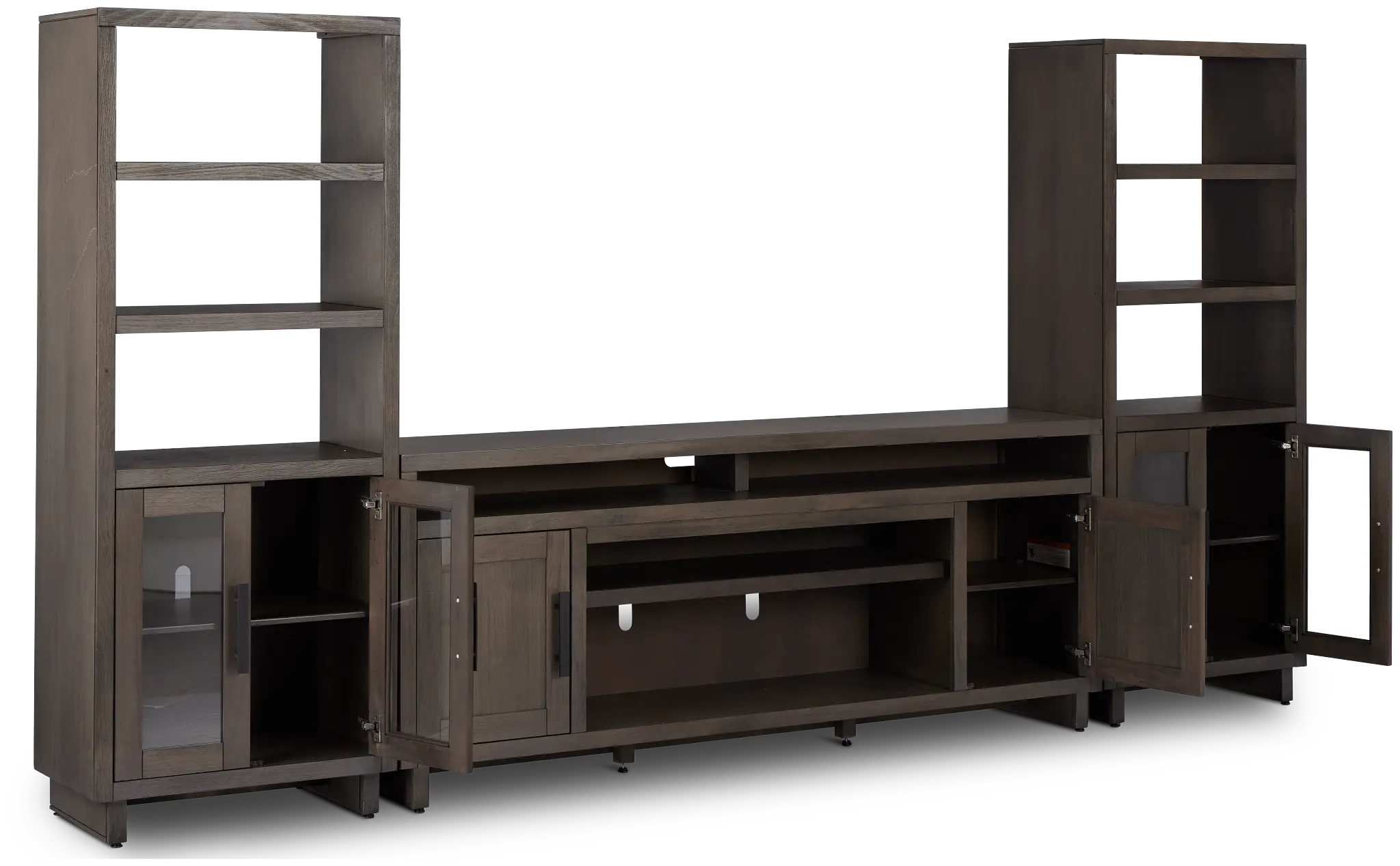 Richmond Gray 80" Door Entertainment Wall Richmond Gray 80" Door Entertainment Wall