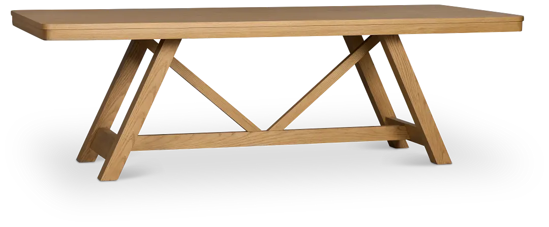 Pacific Light Tone Trestle Table Pacific Light Tone Trestle Table