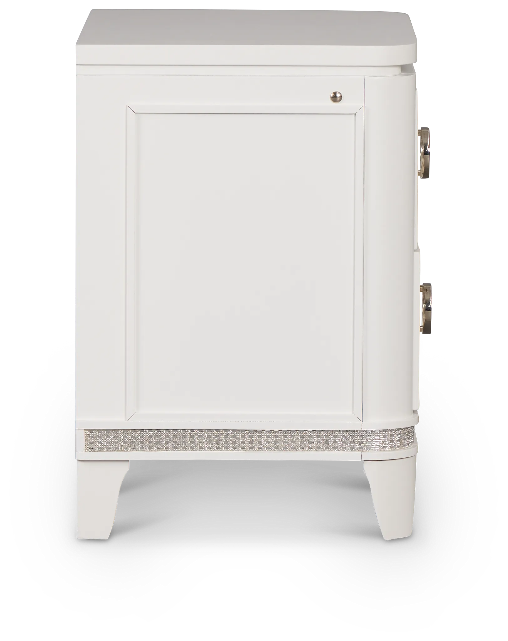 Milan White Youth Nightstand