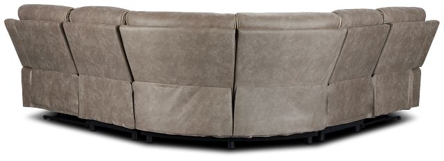 Grayson2 Micro Small Two-arm Manually Reclining Sectional