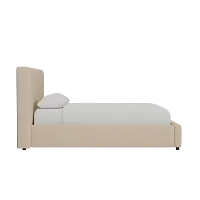 Grayton Elite Taupe 44" Upholstered Platform Bed