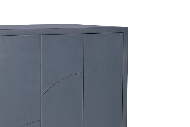 Nola Gray Four-door Cabinet