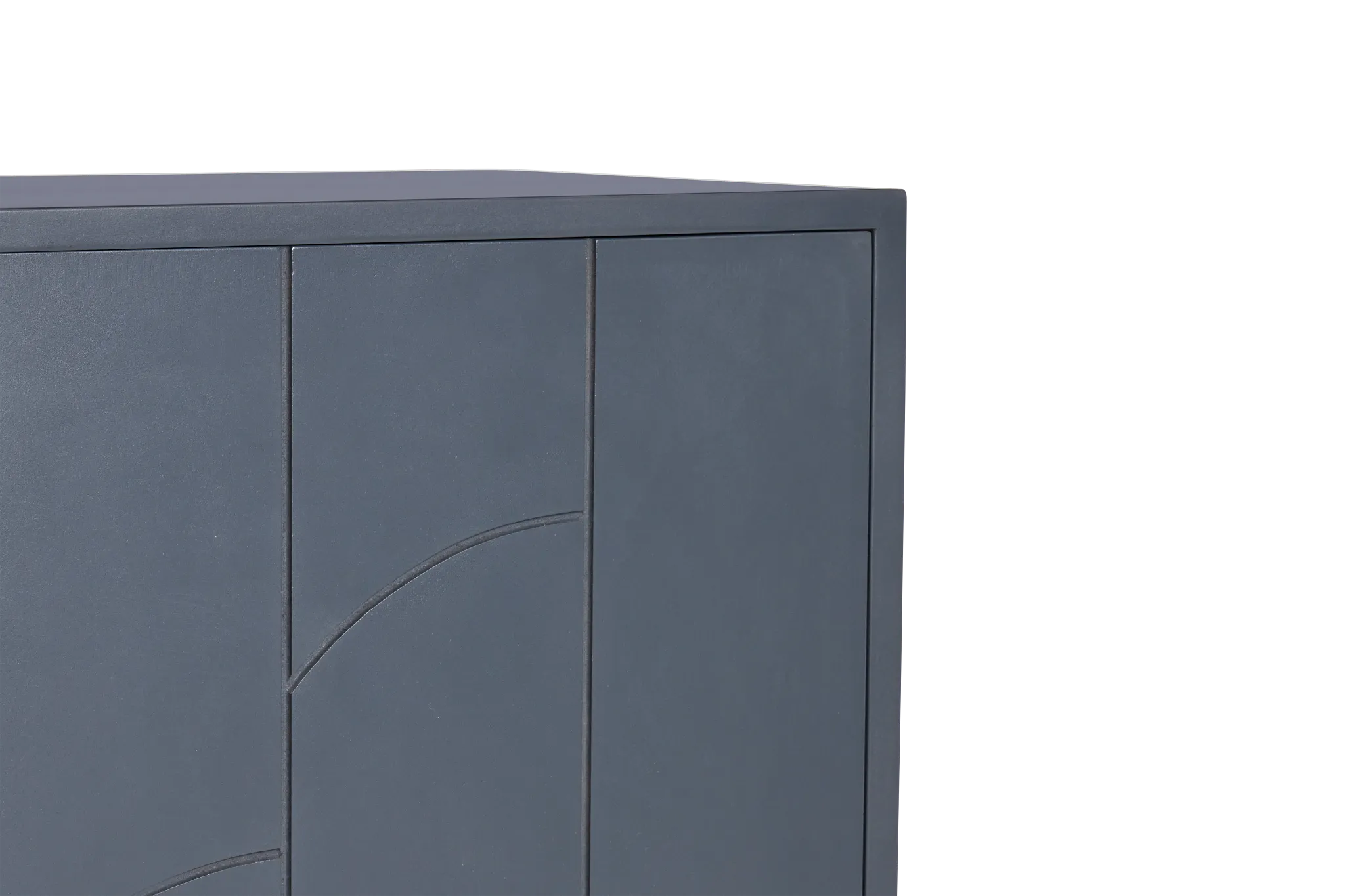 Nola Gray Four-door Cabinet