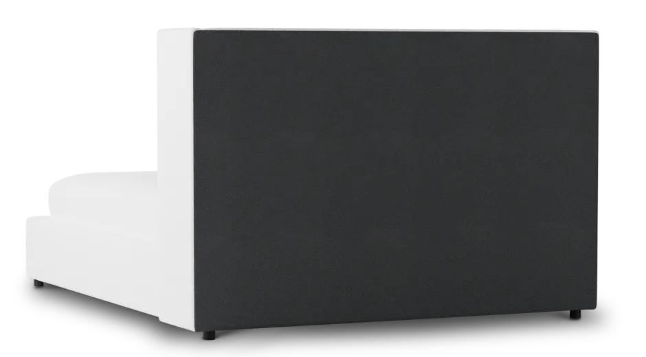 Captiva Revenue White 48" Upholstered Shelter Bed