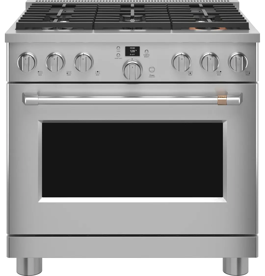 Cafe 366 Series Stainless Steel 36" Dual Fuel Range Cafe 366 Series Stainless Steel 36" Dual Fuel Range