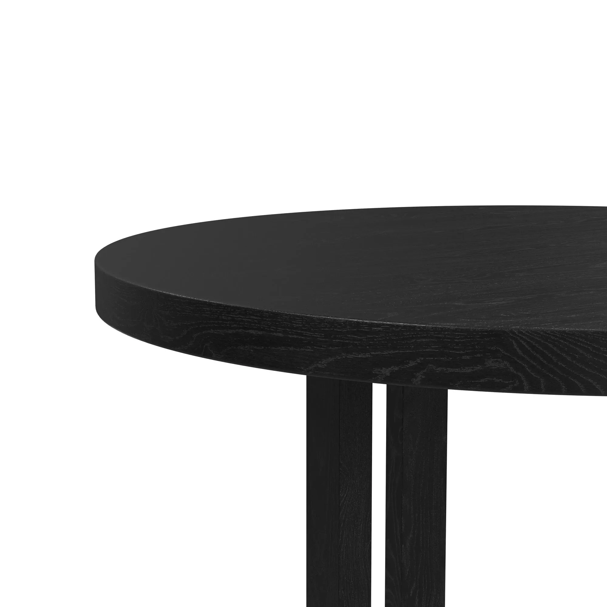 Brady Black Round Table