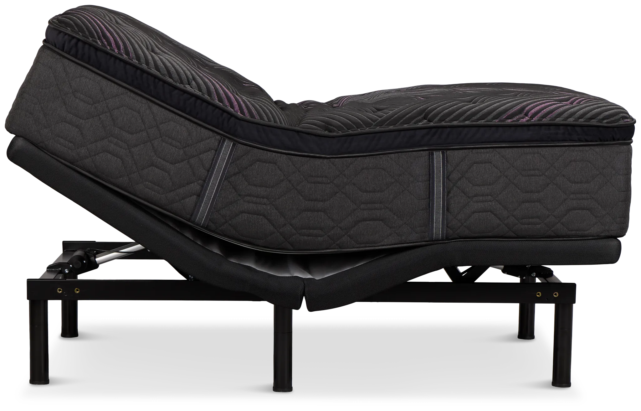 Beautyrest Black Series Two Plush Pillow Top Plus Adjustable Mattress Set