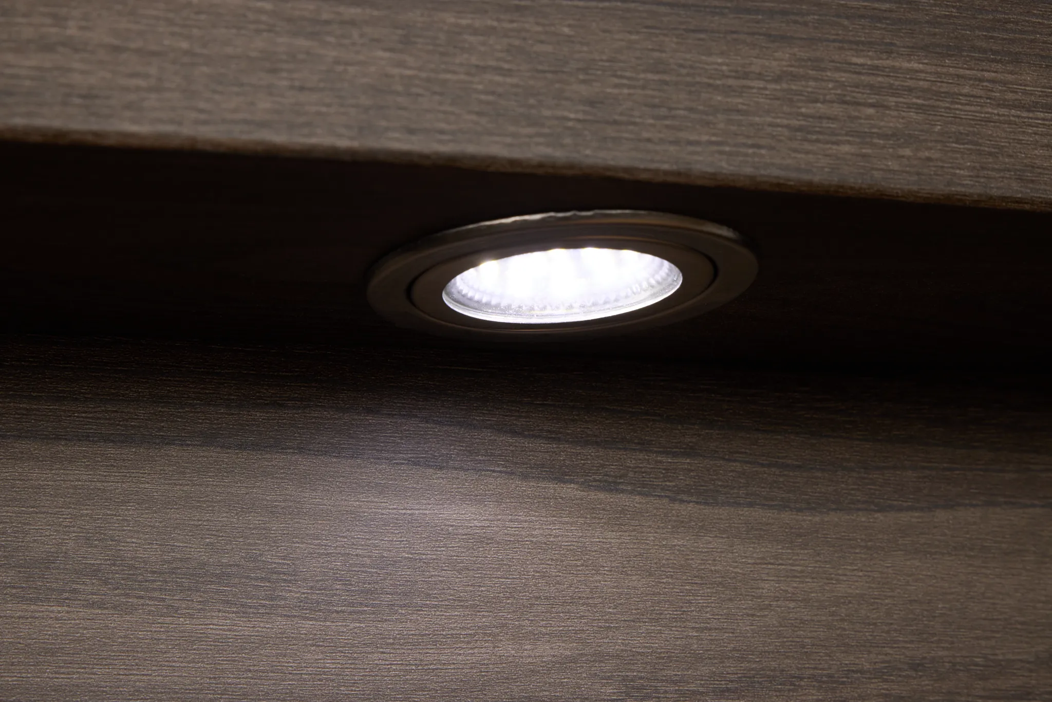 Warren Gray Panel Bed