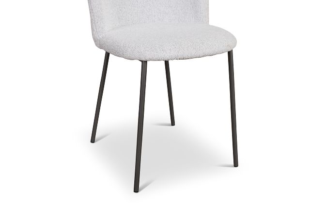 Brentwood Light Gray Upholstered Side Chair