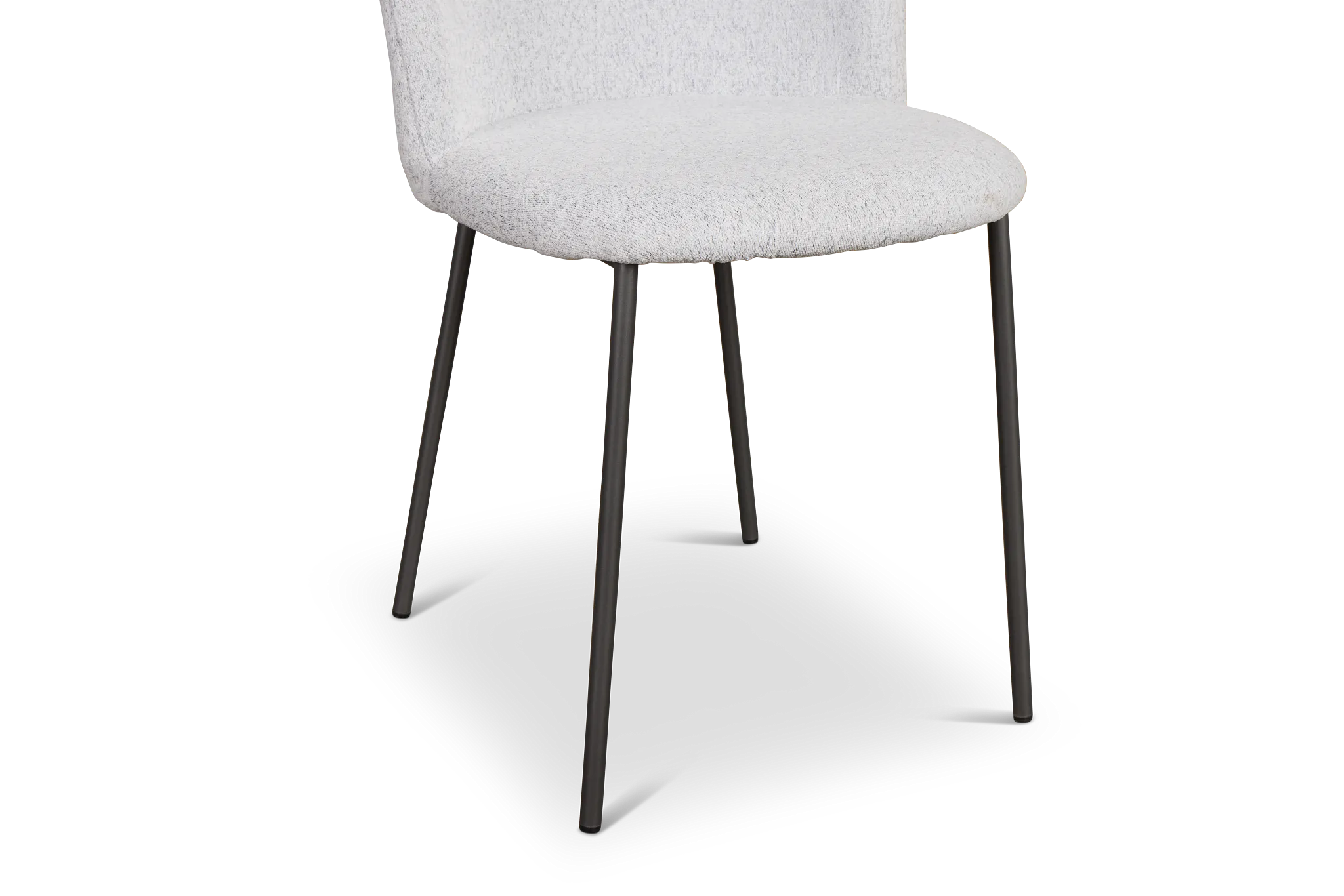 Brentwood Light Gray Upholstered Side Chair