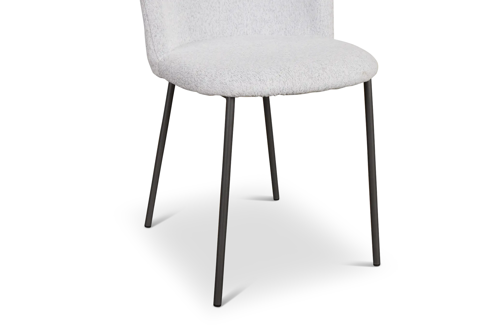 Brentwood Light Gray Upholstered Side Chair Brentwood Light Gray Upholstered Side Chair