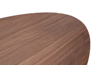 Nomad Mid Tone 94" Oval Table & 4 Dark Green Chairs W/ Mid-tone Legs