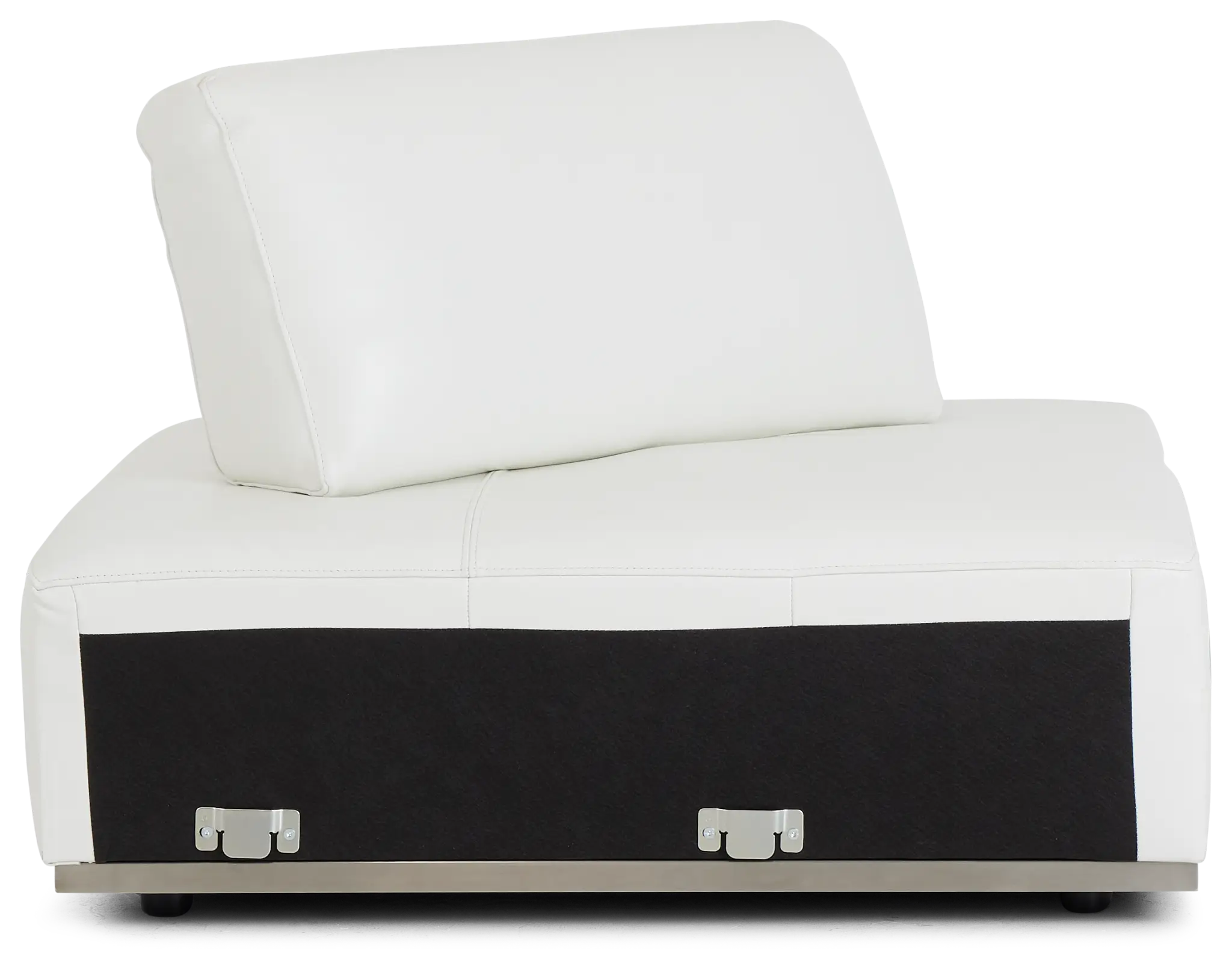 Landon White Leather Wedge Landon White Leather Wedge