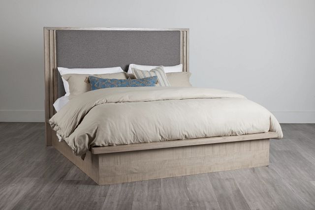 Pasadena Two-tone Uph Panel Bed