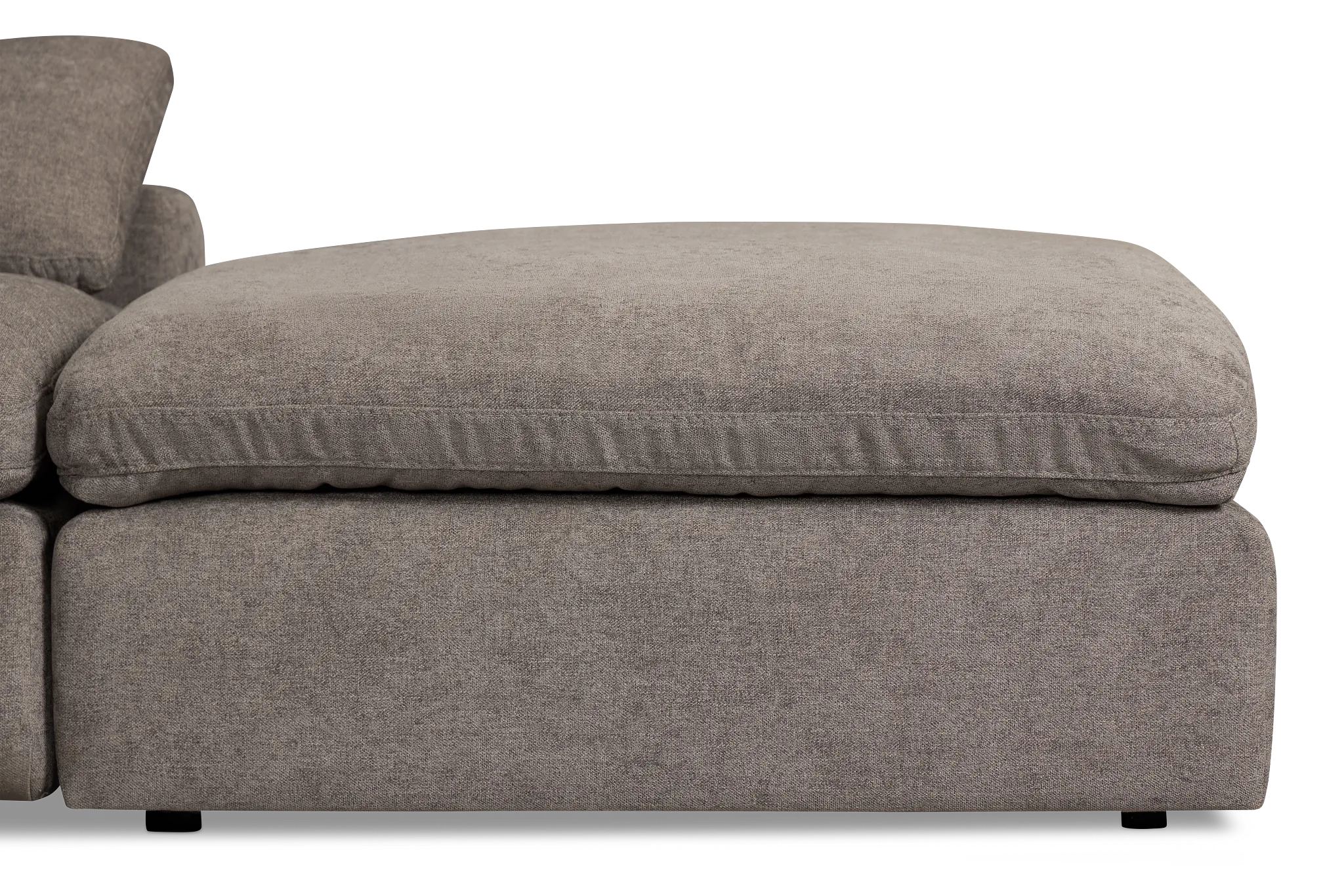 Drift Dark Gray Fabric Small Right Bumper Power Reclining Sectional