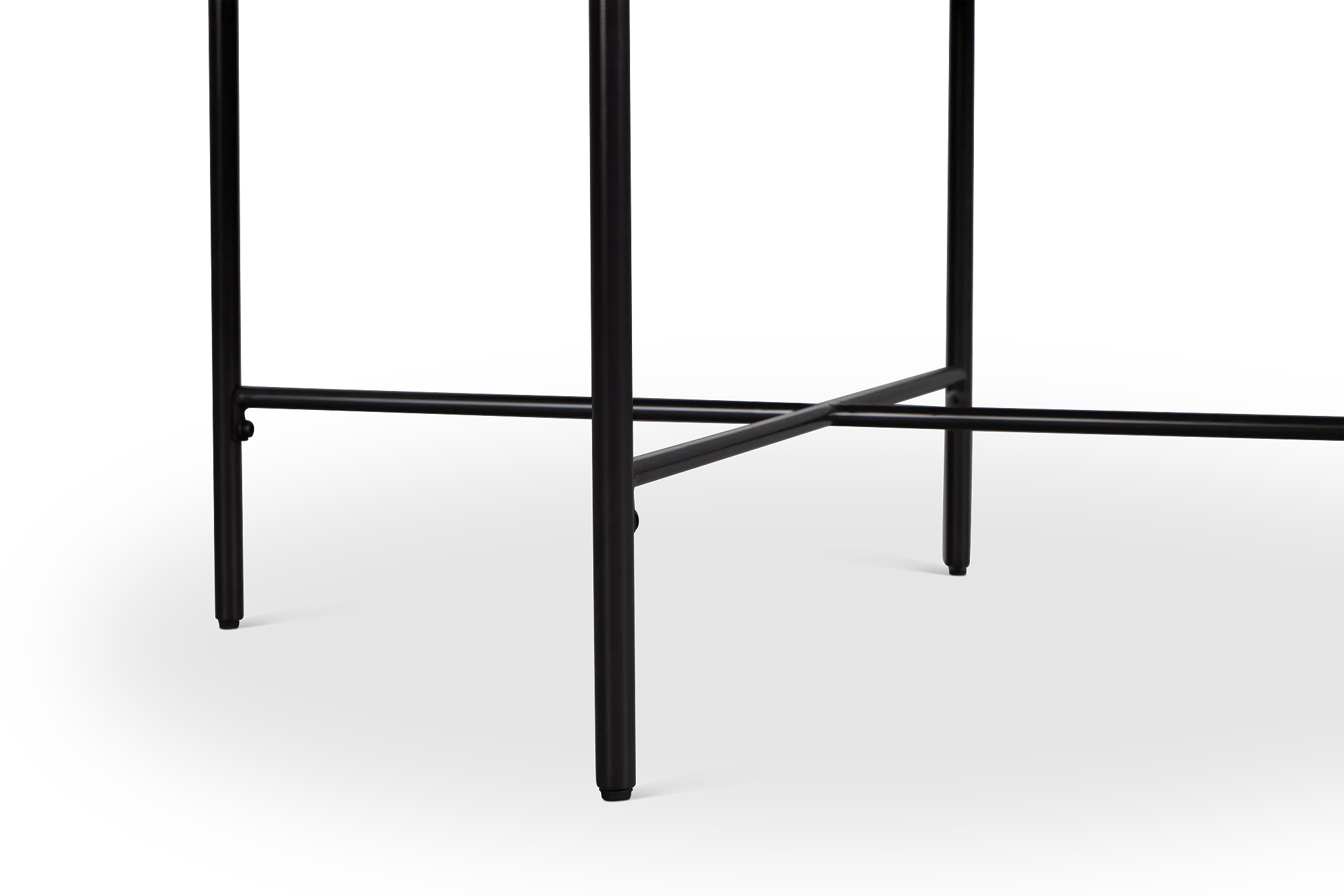 Jackson White Upholstered Dining Bench