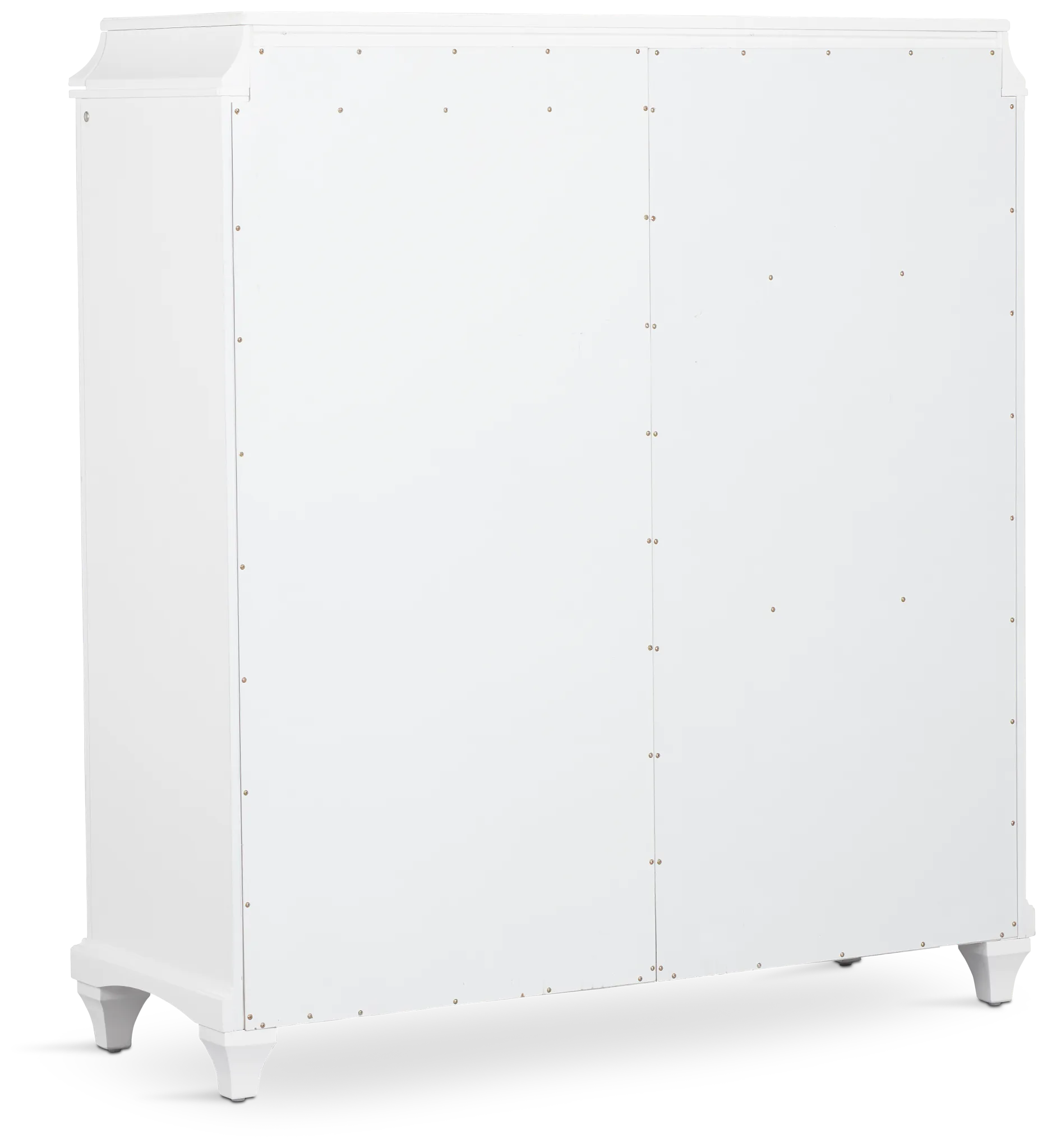 Milan White Door Chest