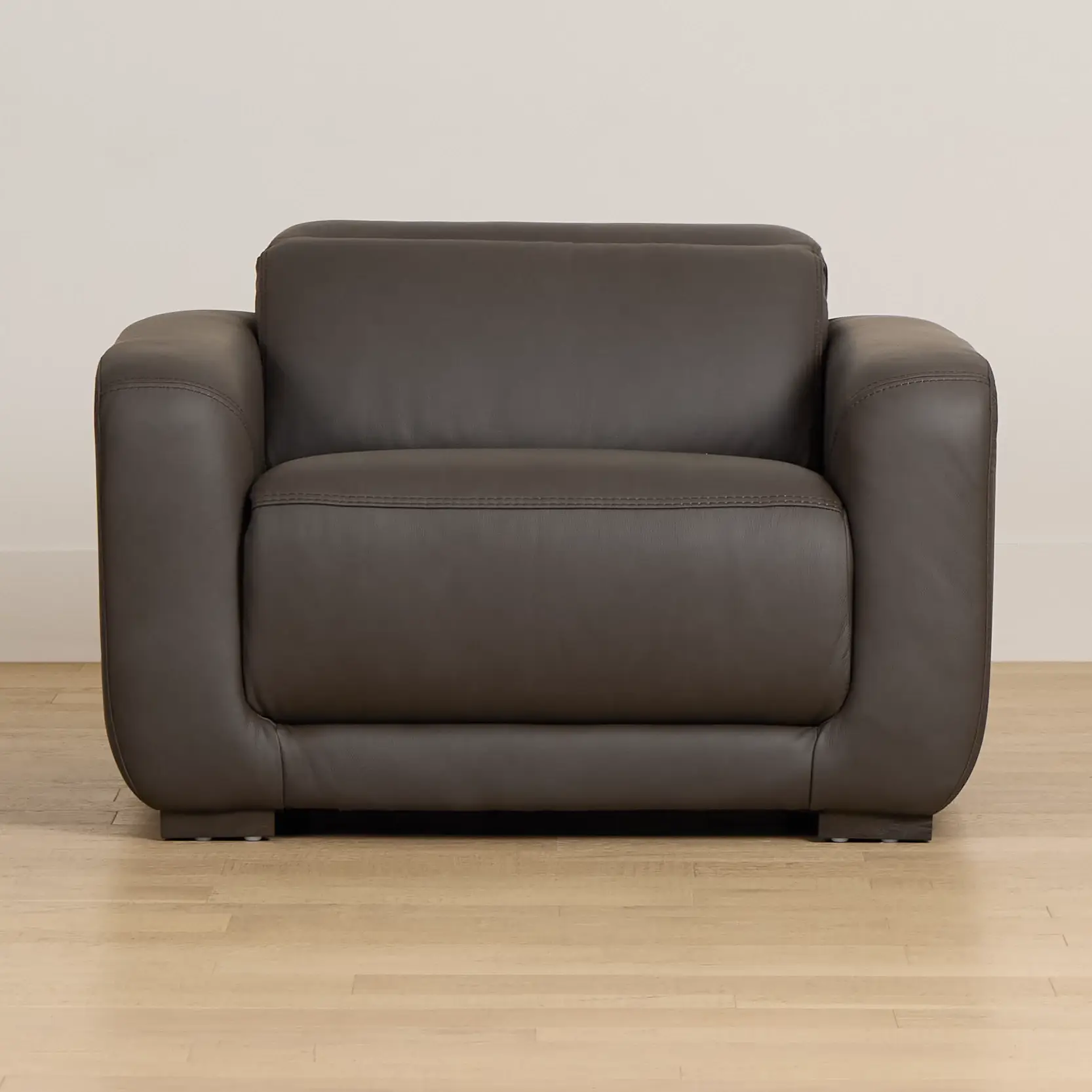 Kieran Dark Brown Lthr/vinyl Power Recliner With Power Headrest Kieran Dark Brown Lthr/vinyl Power Recliner With Power Headrest