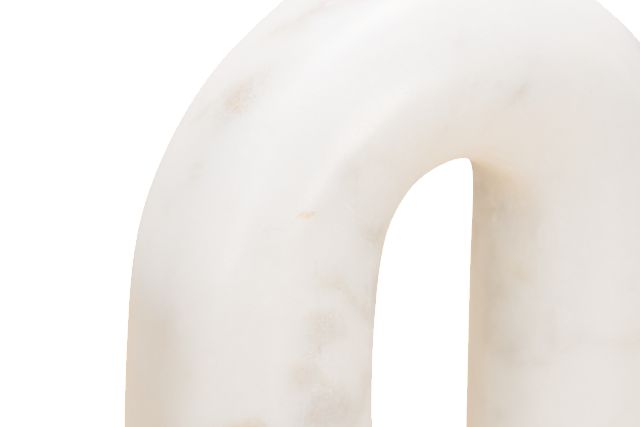 Aqua White Stone Sculpture