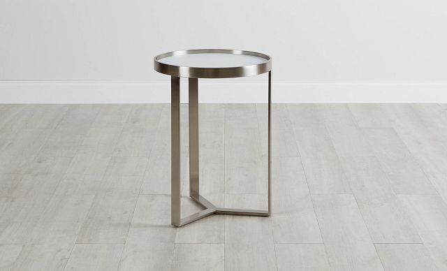 Rio Metal Tall Round End Table